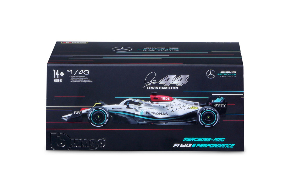 Formula Racing AGM Petronas 2022 F1 Team, #44 Lewis Hamilton