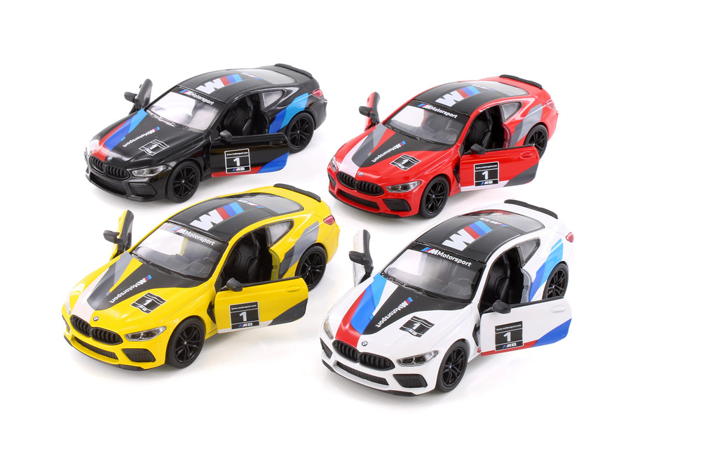 BMW M8 Competition Coupe Livery Edition - 5425DF - 1/38 Scale Set of 12 Diecast Model Toy Cars