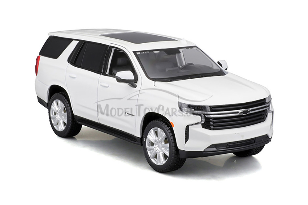 2021 Chevy Tahoe, White - Showcasts 38533WT - 1/26 Scale Diecast Model Toy Car