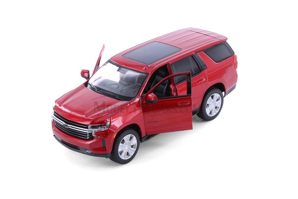2021 Chevy Tahoe, Red - Showcasts 38533R - 1/26 Scale Diecast Model Toy Car