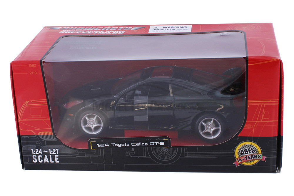 2004 Toyota Celica GT-S, Black - Showcasts 38237BK - 1/24 Scale