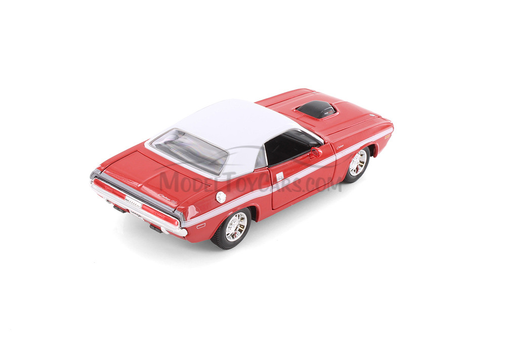 1970 Dodge Challenger R/T Coupe Soft Top, Red, Showcasts 37263 - 1