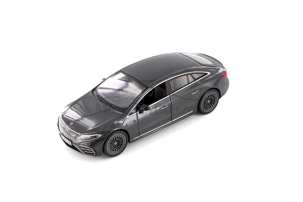 2022 Mercedes-Benz EQ Sedan, Gray - Showcasts 38902GY - 1/27 Scale Diecast Model Toy Car
