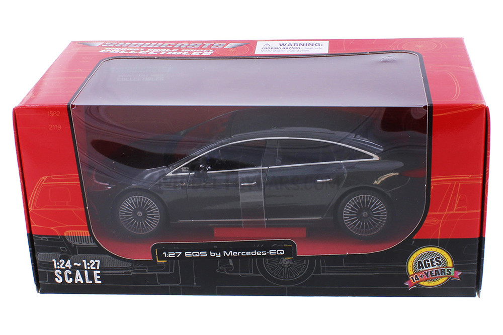 2022 Mercedes-Benz EQ Sedan, Gray - Showcasts 38902GY - 1/27 Scale Diecast Model Toy Car