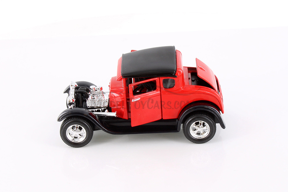 1929 Ford Model A Hardtop, Red - Showcasts 38201R - 1/24 Scale