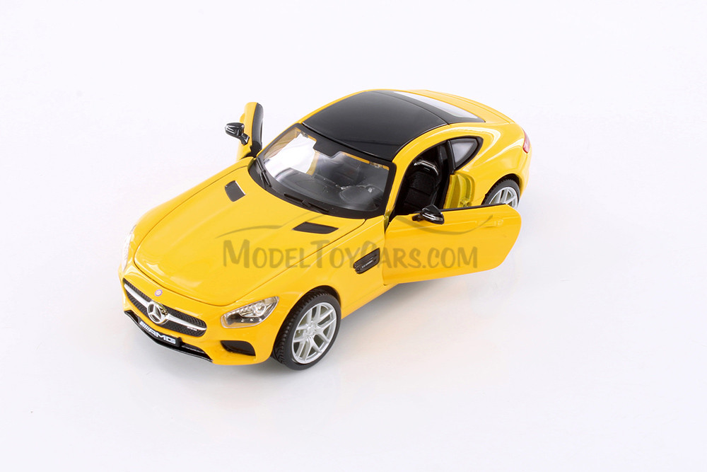 Mercedes-Benz AMG GT, Yellow - Showcasts 38134YL - 1/24 Scale