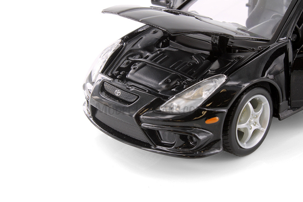2004 Toyota Celica GT-S, Black - Showcasts 37237 - 1/24 Scale Set
