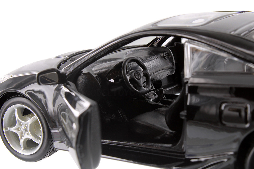 2004 Toyota Celica GT-S, Black - Showcasts 37237 - 1/24 Scale Set of 4 Diecast Model Toy Cars