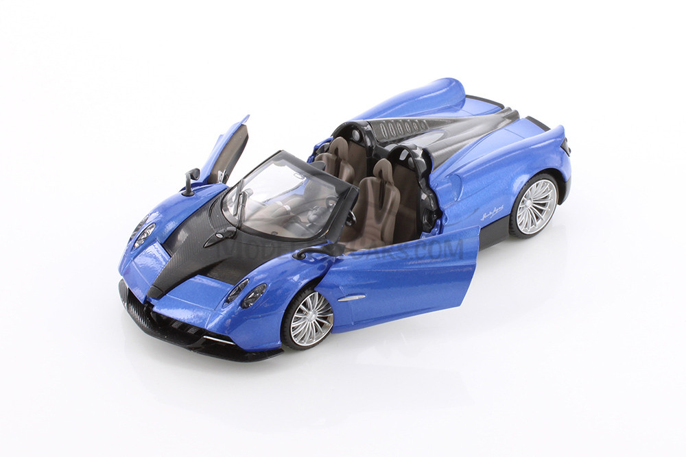 Pagani Huayra Roadster, Blue & Orange - Showcasts 68264/2D - 1/24