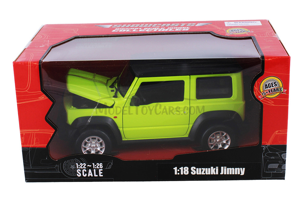 Suzuki Jimny, Green Showcasts 68271GN 1/18 Scale Diecast Model