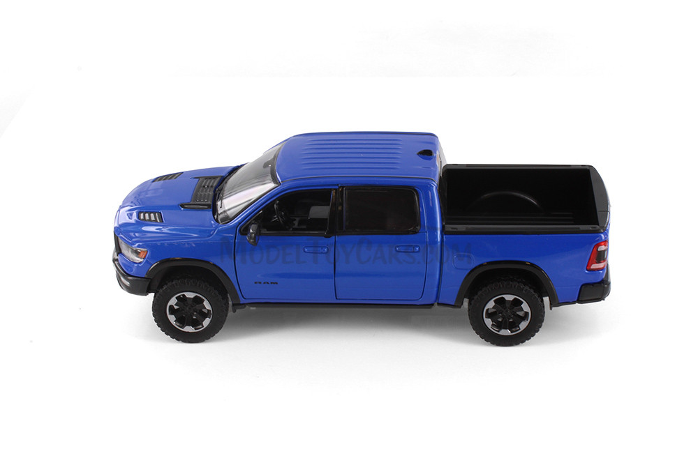 2019 Dodge Ram 1500 Crew Cab Rebel Pickup Truck - Showcasts 71358D - 1/24 Scale Set of 4 Model Cars