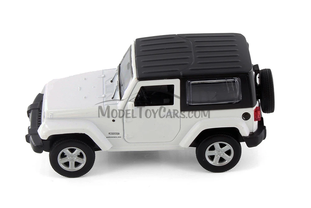 Jeep Wrangler, Blue, White & Red - Showcasts 67425D - 1/43 Scale 3-Pack Diecast Model Toy Cars
