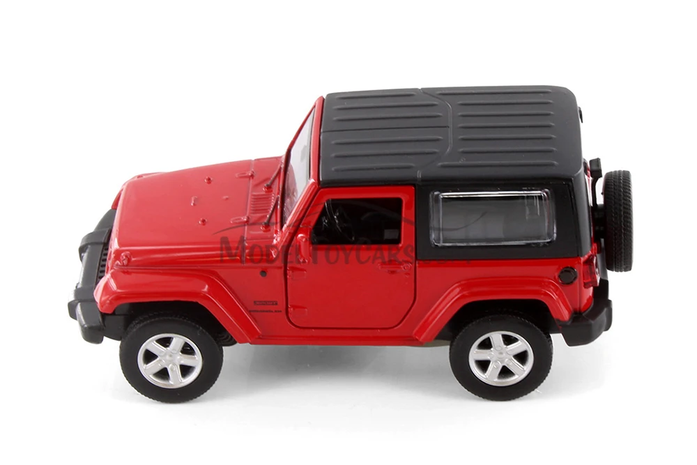 Jeep Wrangler, Blue, White & Red - Showcasts 67425D - 1/43 Scale 3-Pack Diecast Model Toy Cars