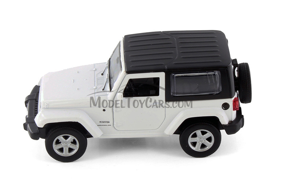 Jeep Wrangler, Blue, White & Red - Showcasts 67425D - 1/43 Scale Set of 12 Diecast Model Toy Cars