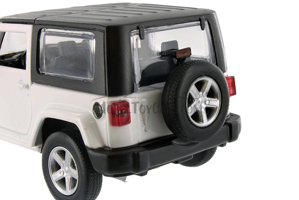 Jeep Wrangler, Blue, White & Red - Showcasts 67425D - 1/43 Scale Set of 12 Diecast Model Toy Cars