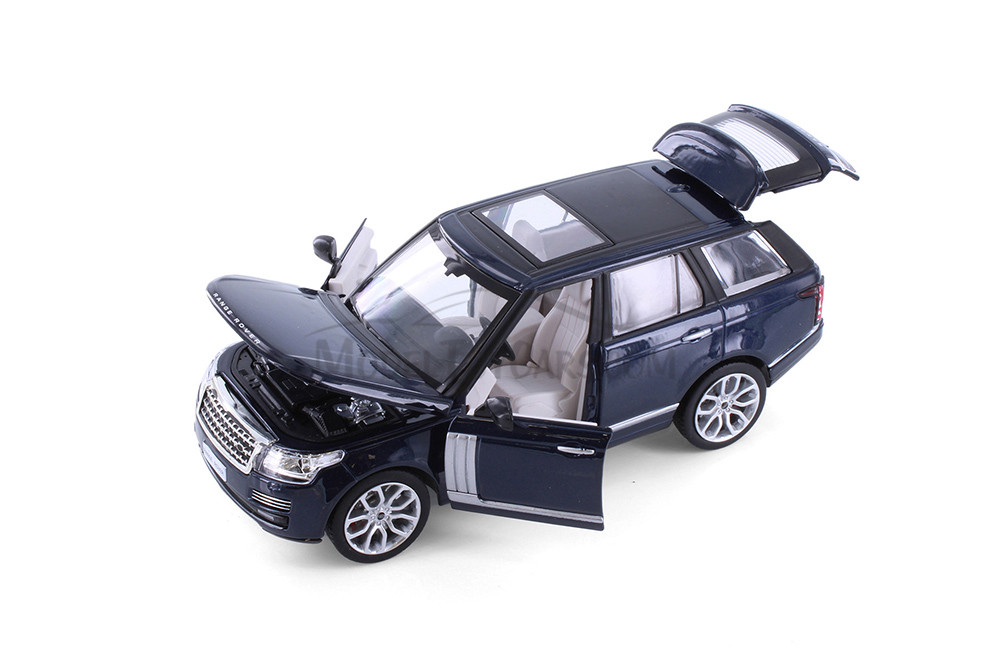 Land Rover Range Rover, Blue - Showcasts 68263BU - 1/26 Scale Diecast Model Toy Car