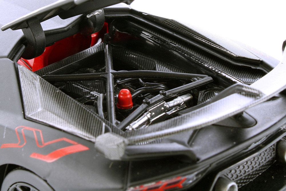 Lamborghini Aventador SVJ, Black - Showcasts 68269BK - 1/24 Scale