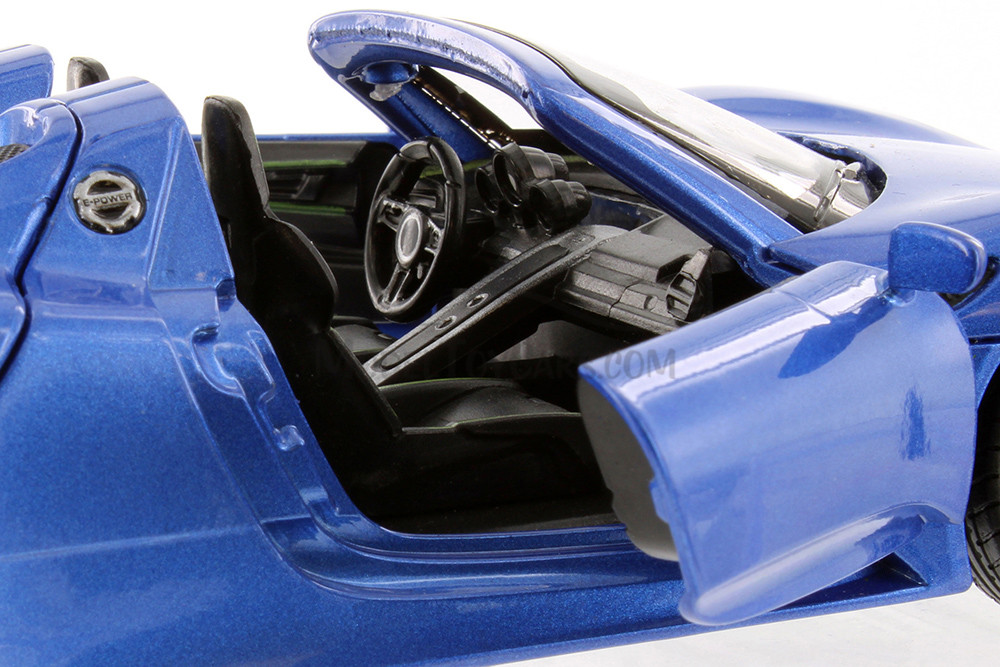 Porsche 918 Spyder, Blue - Showcasts 68243BU - 1/24 Scale Diecast