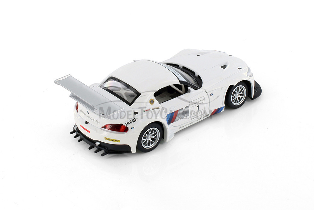 BMW Z4 GT3, White - Showcasts 68260W - 1/24 Scale Diecast Model