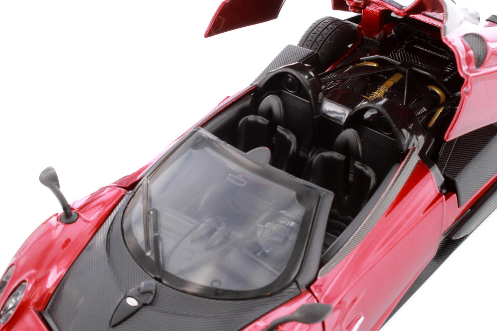Pagani Huayra Roadster, Red - Showcasts 68264R - 1/24 Scale Diecast Model Toy Car