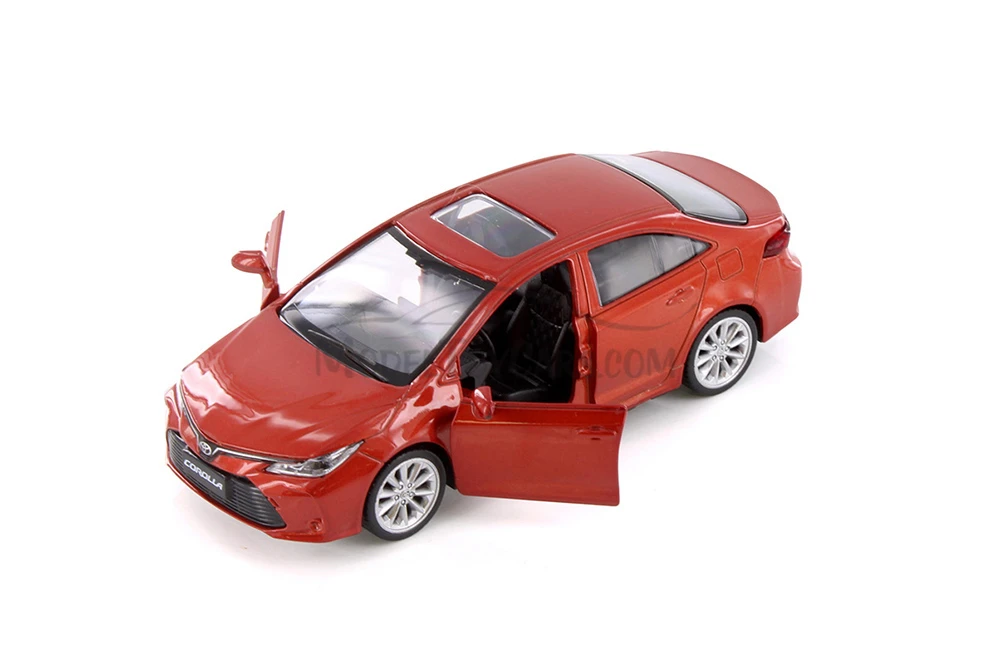 Toyota Corolla Hybrid, Red, White & Black - Showcasts 67813D - 1/43 Scale 3-Pack Diecast Model Cars