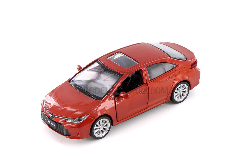 Toyota Corolla Hybrid, Red, White & Black - Showcasts 67813D - 1/43 Scale 3-Pack Diecast Model Cars