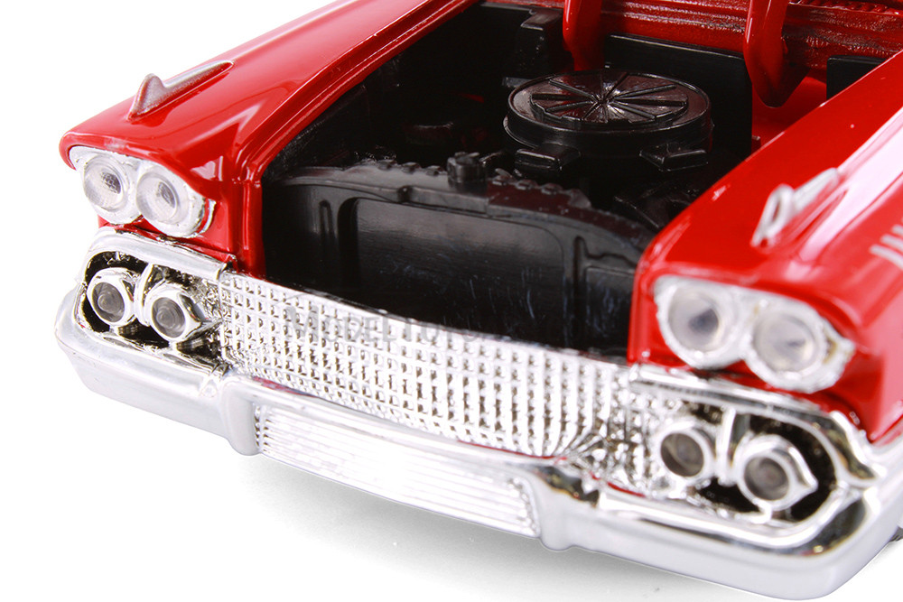 1958 Chevy® Impala™ Convertible, Red - Showcasts® 77267R - 1/24