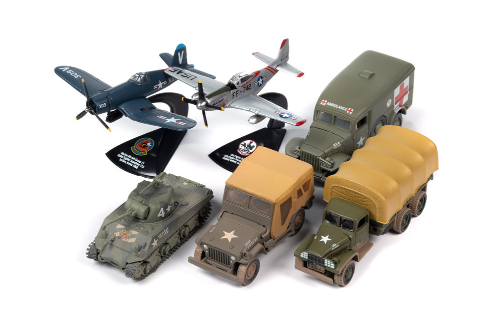 JHONNY LIGHTNING Korean War セットB（6種類入） Military 2023 Release 1 Set B 