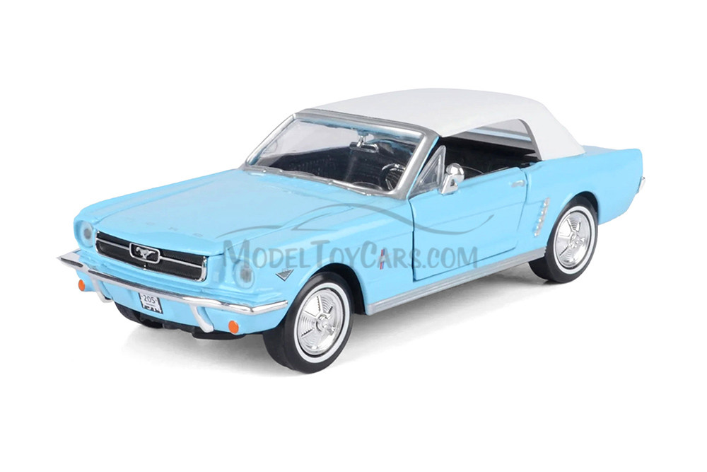 1964 Ford Mustang, James Bond 007 "Thunderball" - Motor Max 79855 - 1/24 Scale Diecast Model Car