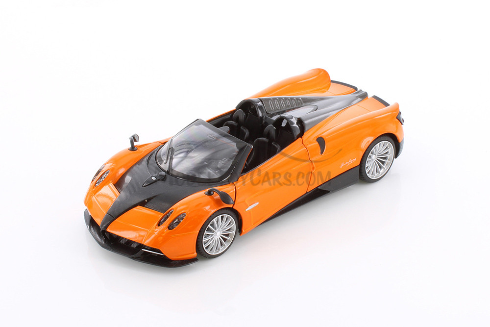 Pagani Huayra Roadster, Orange - Showcasts 68264OR - 1/24 Scale Diecast Model Toy Car
