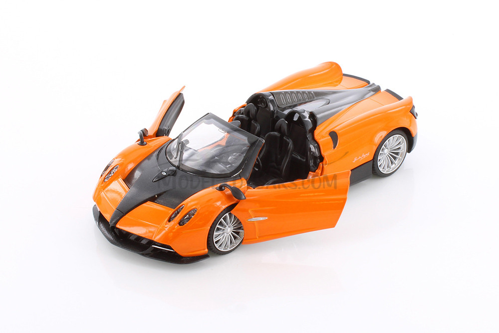 Pagani Huayra Roadster, Orange - Showcasts 68264OR - 1/24 Scale Diecast Model Toy Car