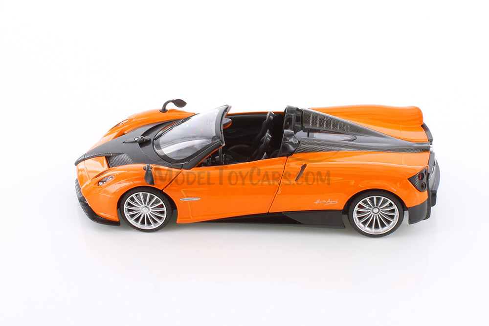 Pagani Huayra Roadster, Orange - Showcasts 68264OR - 1/24 Scale Diecast Model Toy Car