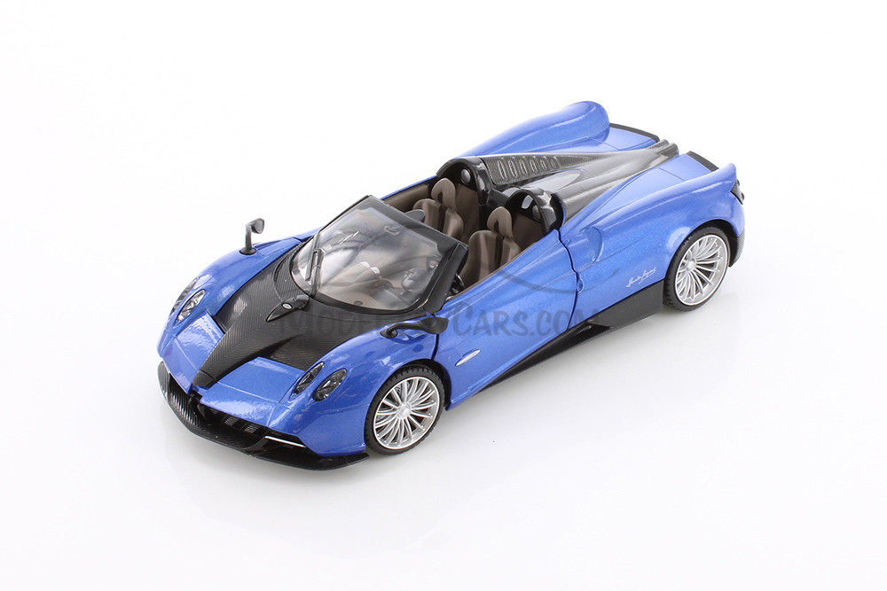Pagani Huayra Roadster, Blue - Showcasts 68264BU - 1/24 Scale Diecast Model Toy Car