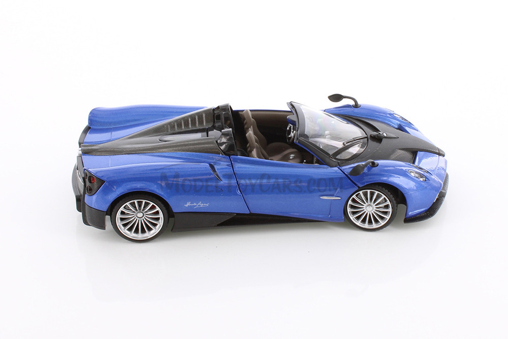 Pagani Huayra Roadster, Blue - Showcasts 68264BU - 1/24 Scale Diecast Model Toy Car