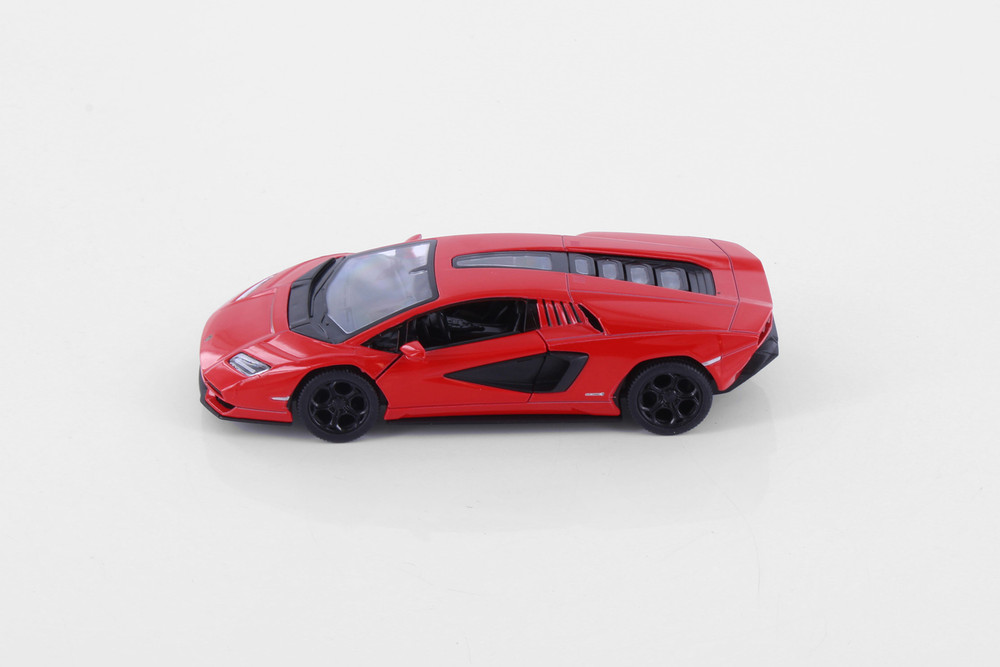 Lamborghini Countach LPI 800-4 Hardtop, Red - Kinsmart 5437D - 1/38 Scale Diecast Model Toy Car
