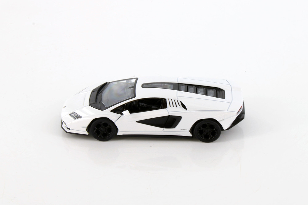 Lamborghini Countach5000s ホワイト ミニカー 1/18 Lamborghini Countach LPI 800-4 Hardtop, White - Kinsmart 5437D - 1