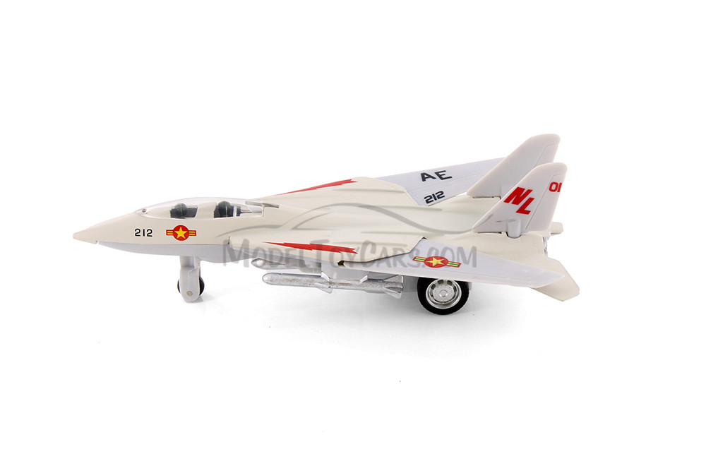 X Force Commander F-4 Tomcat Jet - Showcasts 51305 - 7 Inch Scale Set of 6 Diecast Model Toy Planes