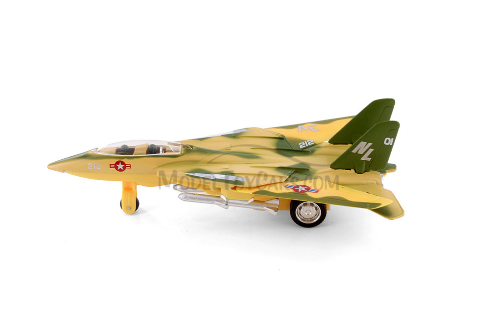 X Force Commander F-4 Tomcat Jet - Showcasts 51305 - 7 Inch Scale Set of 6 Diecast Model Toy Planes