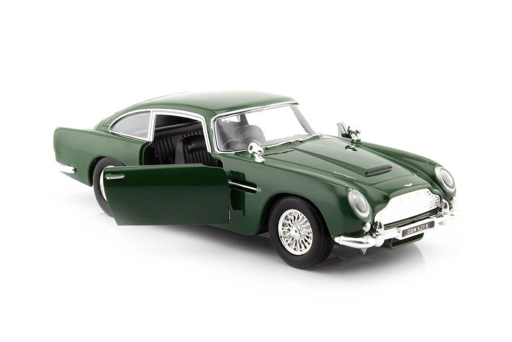 Aston Martin DB5 Hardtop, Green - Showcasts 71375 - 1/24 Scale Diecast Model Toy Car