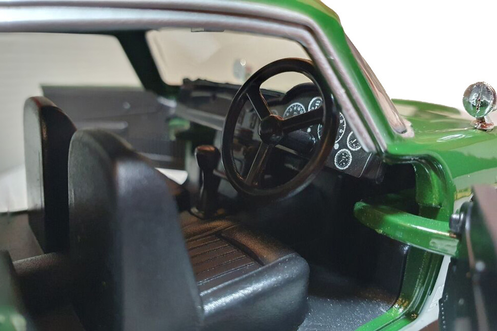 Aston Martin DB5 Hardtop, Green - Showcasts 71375 - 1/24 Scale Diecast Model Toy Car