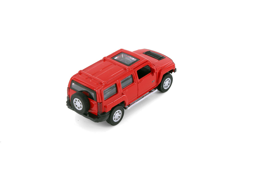 Hummer H3, Red - Showcasts 67401D - 1/43 Scale Diecast Model Toy Car