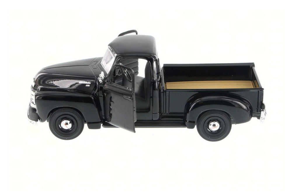 1950 Chevy 3100 Pickup Truck, Black - Showcasts 37935/52D - 1/24 Scale Diecast Model Toy Car