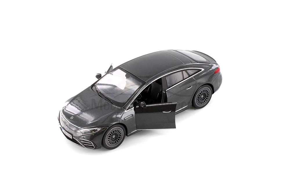 2022 Mercedes-Benz EQ Sedan, Black - Showcasts 37902 - 1/24 Scale Diecast Model Toy Car