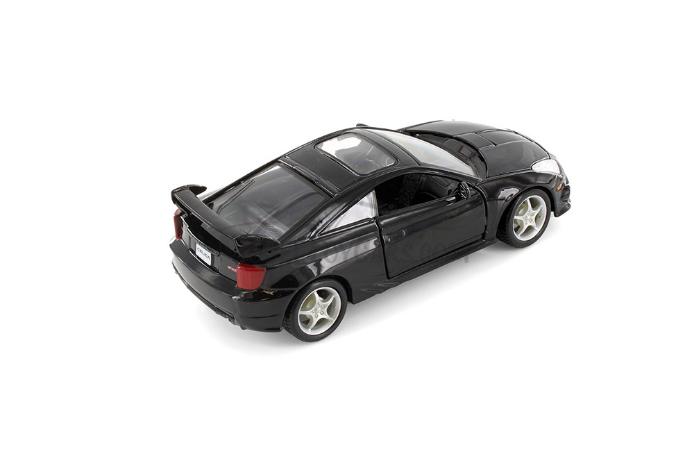 2004 Toyota Celica GT-S, Black - Showcasts 37237 - 1/24 Scale Diecast Model Toy Car