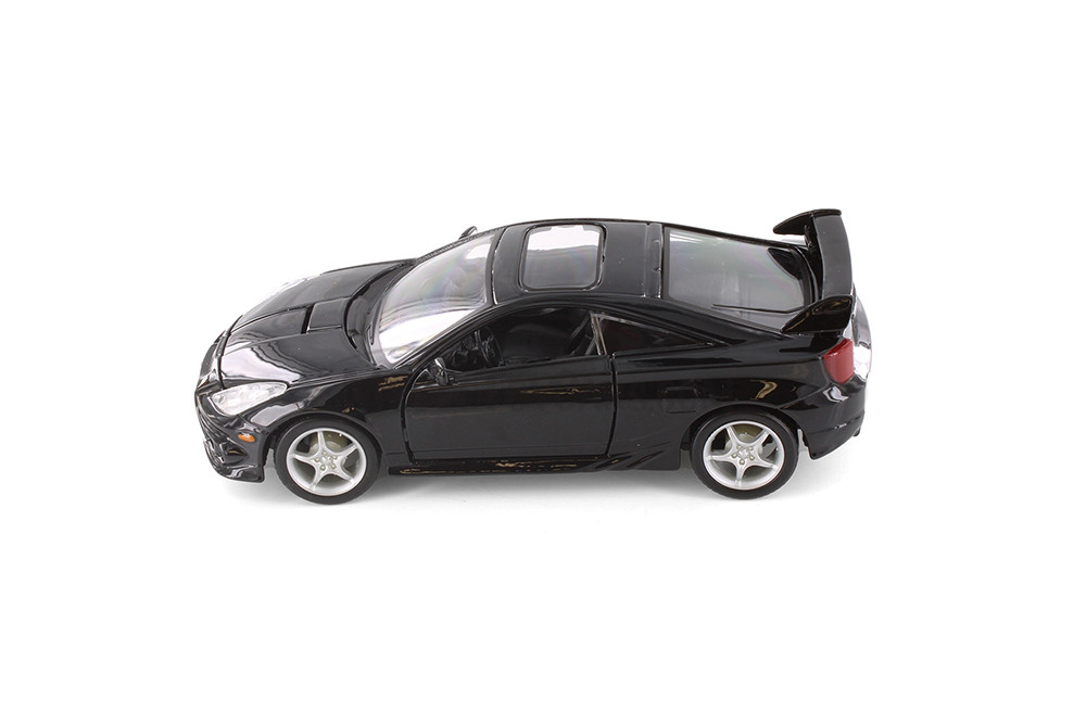 2004 Toyota Celica GT-S, Black - Showcasts 37237 - 1/24 Scale Diecast Model Toy Car