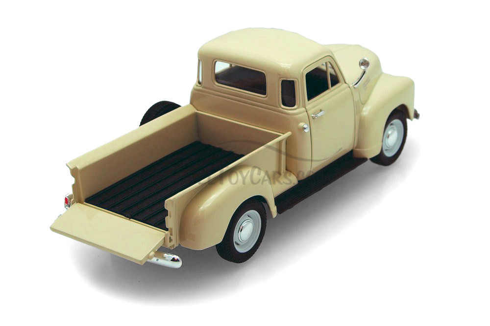1953 Chevy 3100 Pickup Truck, Cream - Welly 22087 - 1/24 scale Diecast Model Toy Car (New, not in box)