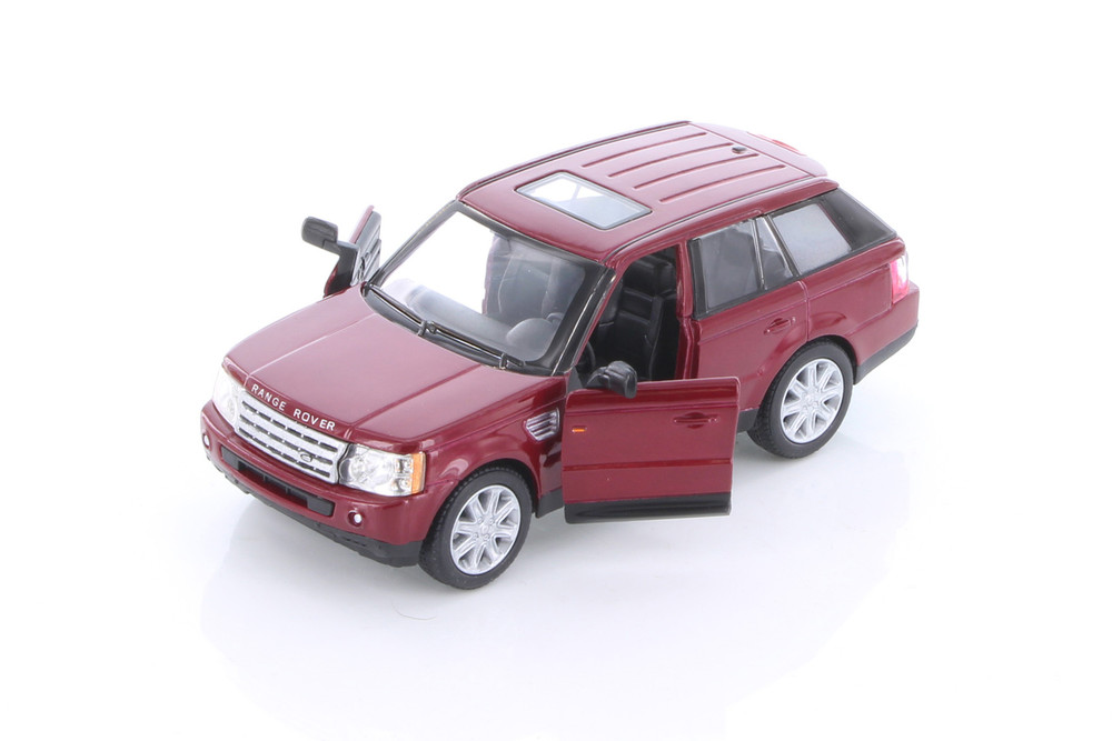 Range Rover Sport SUV, Red - Kinsmart 5312D - 1/38 Scale Diecast Model Replica (Brand New, but NOT IN BOX)