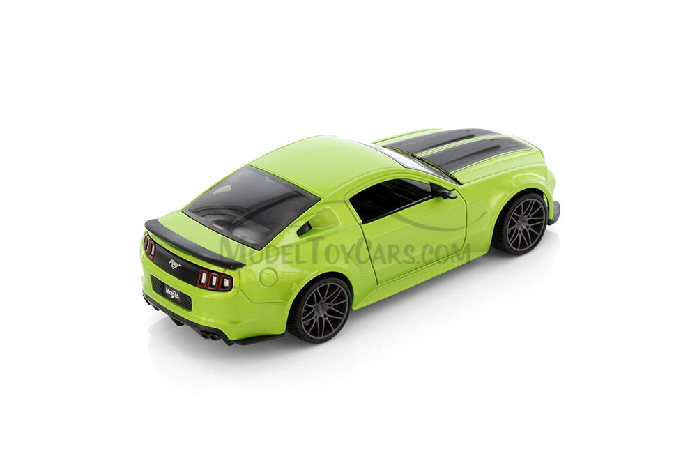 2014 Ford Mustang Street Racer Hard Top - Showcasts 37506 - 1/24 Scale Set of 4 Diecast Model Cars