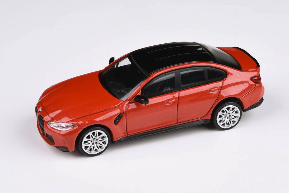 BMW M3 (G80), Toronto Red - Paragon PA55205R - 1/64 scale Diecast Model Toy Car