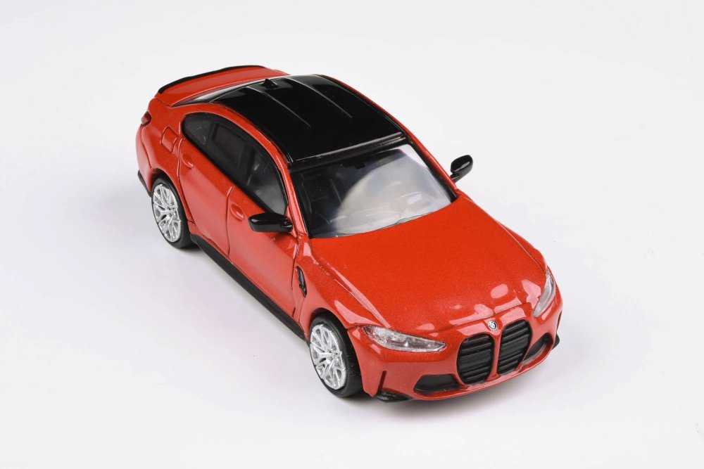 BMW M3 (G80), Toronto Red - Paragon PA55205R - 1/64 scale Diecast Model Toy Car